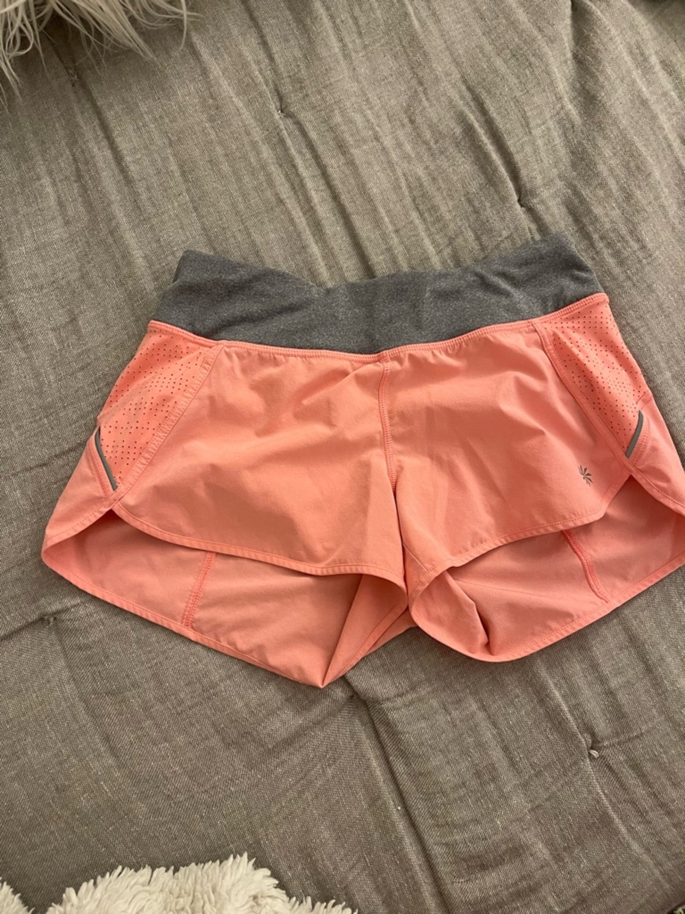 Athleta Coral Running Shorts